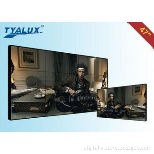 47 inch Seamless Video Wall for Supermarket , Indoor LED Vi